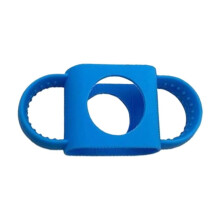 Xoxingysm Bottle Covers Silicone Double Handle for 14Oz Glass Cup 1Pc Glass Cup Handle Package Anti Slip Improvement Reduce Sp, 1 Bottle Sleeve