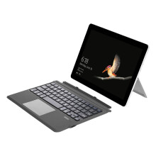 Kabellose BT 5.0 Slim Leder Touchpad Tablet-Tastatur für Go 1-3 (350mAh)