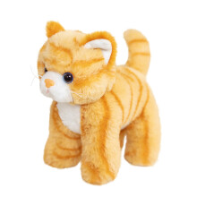 Cute Animal Plush Toy Figurine 1pc – Adorable Blush & Flower Accents, Mini Stuffed Doll for Boys & Collectors, Perfect Birthday/Graduation Gift