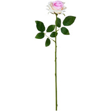 Bouquet de roses artificielles couleur champagne, à longues tiges, réaliste, idéal pour la Saint-Valentin, les mariages, les anniversaires et