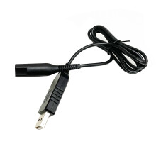 USB-opladerkabel til Braun elektriske barbermaskiner S1-S9