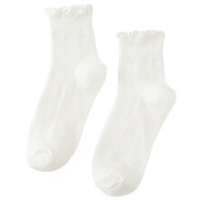 Ankelsokker med flæser Lolitas Crews Socks Søde høje ankelsokker Sommer korte sokker Strømper Streetwear til kvinder