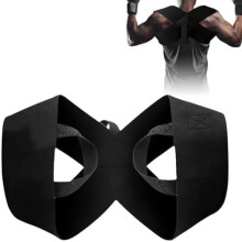 Correas Olite Fitness Heavy Straps, corrector de postura ajustable para joroba, correas de asistencia abiertas compatibles con pesas, press de banca