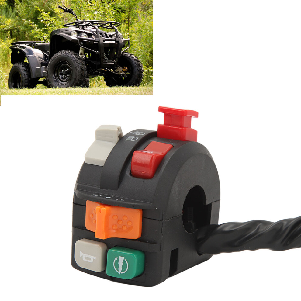 7/8 In 22Mm Motorcycle Handlebar Switch 7 Function Headlight Horn Au 3701387132144