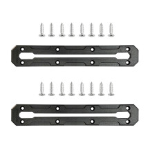 2set Kayak Slide Track Rails Bracket Expandable Low Profile Track Mount Rails Track for Fishing Rod Holder Enduring