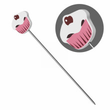 Cake Tester Stainless Cake Skewer Kitchen Cake Tester Probe Skewer Pin Needle Reusable Long Baking Pick Sticks Tool