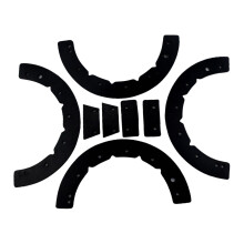 Snow Blower Paddle Rubber Replacement 4 Pack