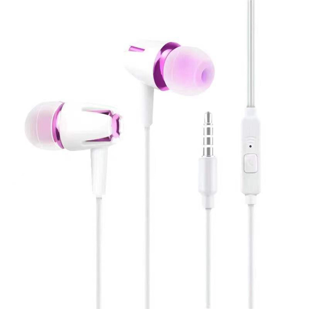 Wired Earbuds With Mic, Noise-Isolating In-Ear Headphones, Hd Sound, Compatible With Most 3.5Mm Devices Â 7 Colors 9402001254917