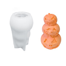 Stampi in silicone riutilizzabili a forma di teschio/zucca, strumento per lavoretti di Halloween, disponibili in diversi pesi e con design a facile