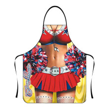 Grappige waterdichte keukenschorten voor vrouwen en stellen – ontwerp met naakte man en meisje in bikini, verstelbare barbecueschorten, origineel