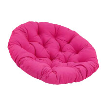 Eierstuhlkissen, 50 cm, weich, waschbar, leuchtend pink