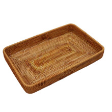 Panier à pain aéré, porte-fruits fait main pour comptoir de salle à manger
