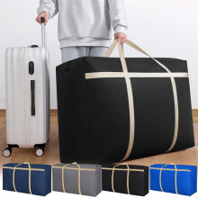 Grand sac de rangement pour déménagement, en tissu renforcé, facile à nettoyer et imperméable, idéal pour l'organisation de la maison, le