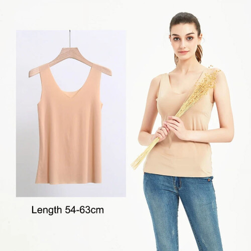 Φορέματα Plus Size Full Slips για γυναίκες Καλοκαιρινά λεπτά εσώρουχα χωρίς ραφές από