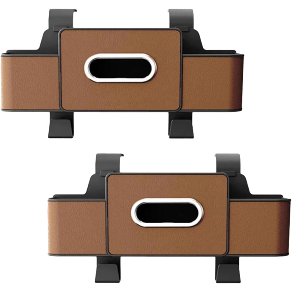 Londraf Car Seat Organizers Behind Seat, Hanging Storage With Multiple Pockets For Snacks, Bottles ( 2) Brown 9402001258267