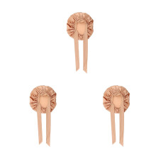 3Stk Gold Satin Komfort Für Elastischer Bund