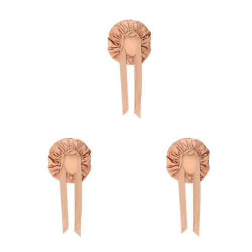 3Stk Gold Satin Komfort Für Elastischer Bund