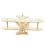 Kit Avión 3D Madera Para Armar Y Pintar, Modelo Blanco Niños 9