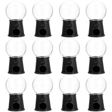 48Pièces Mini Boîte À Bonbons Plastique Noir Idéal Cadeau Enfant