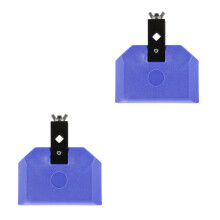 2Pièces Jouet Musical Percussion Plastique Cloche À Vache Enfants