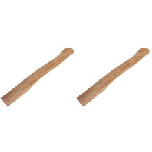 2Pièces Manche De Remplacement En Bois Khaki Pour Hache