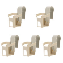 5St Grijs Plastic Bier En Wijn Rack Voor Zwembad En Bekerhouder