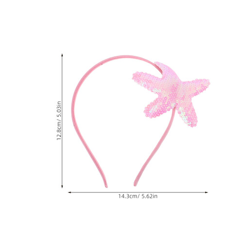 8Ud Accesorios Para Niña Diadema Estrella De Mar Multicolor 1