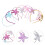 8Ud Accesorios Para Niña Diadema Estrella De Mar Multicolor 10