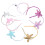 8Ud Accesorios Para Niña Diadema Estrella De Mar Multicolor 11