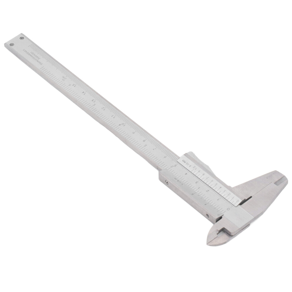 Stainless Steel Vernier Caliper 0Â150Mm/6In, 0.05Mm/1/128In Resolution 7891391322863