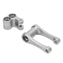 Tige de levage en aluminium pour poignée de moto pour LOSI 1/4 Promoto MX, argentée