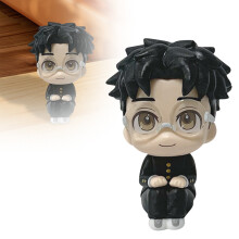 3.74In Fudo Momo Character Action Figures Anime Dandadan Figurina Decorazione periferica (Nero)#8932