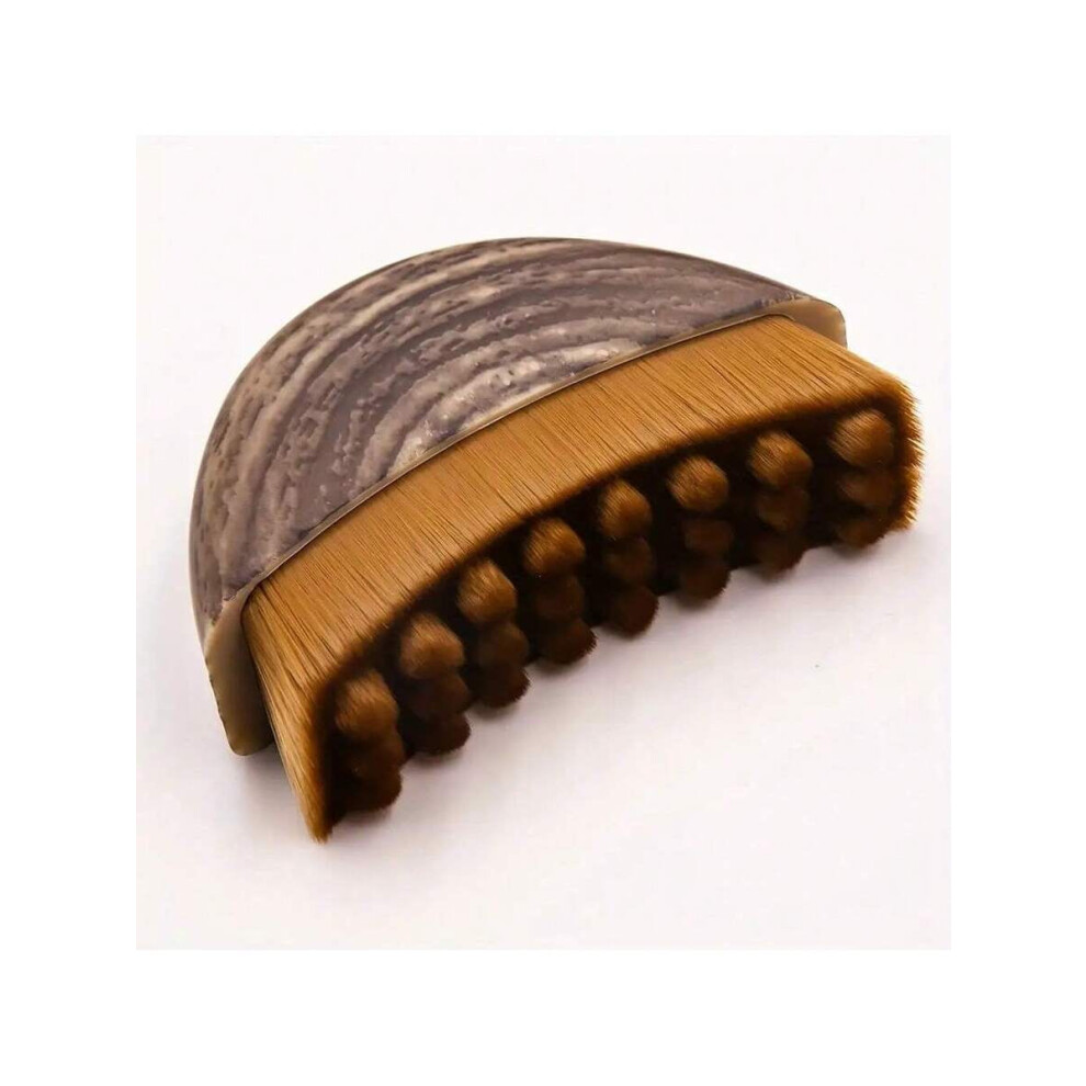 Lymphatic Drainage Facial Brush for Contouring & Jawline Shaping, Dry Brushing Massager for Chin Sculpting, Skin Tightening, Puffiness Relief