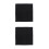 2Pièces Accessoires Filtre Aquarium Coton Noir 4