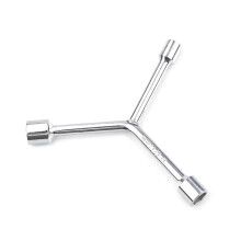 Chave de soquete triangular doméstica 40CR em formato de Y, perfeita para apertar parafusos e montar móveis.