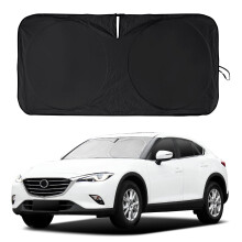 Pare-soleil sur mesure pour Hyundai Santa Fe 2019-2024, compatible avec Toyota/Honda/Nissan ; housse de pare-brise avant isolante thermique