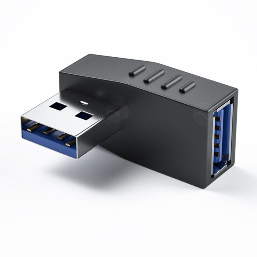 90 Degree Usb3.0/2.0 Female To Usb3.0/2.0 Male Adapter Converter Extender 10Gbps Data Sync Adapter For Laptop Phone 9551475151380