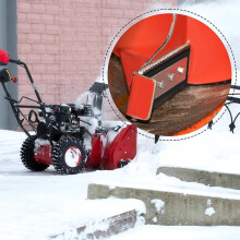 Kit de substituição do impulsor do soprador de neve, universal de 3/8", 3 peças, compatível com sopradores de neve de 2 estágios.
