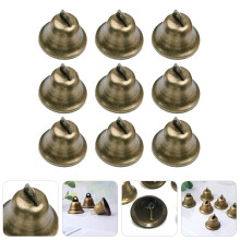 18 ciondoli decorativi a forma di campana in metallo per celebrazioni festive