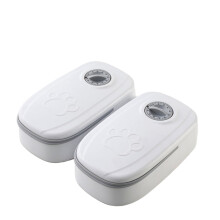 Convenient Automatic Pet Feeder Timed Feeding, for Small & Medium Pets 350ml Capacity, Programmable Timer Feeding