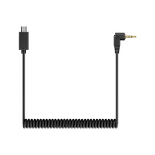 Durability Gold Plate 2.5mm Shutter Remote Cable Spring Flash PC Syncing Cable For MultiBrand Camera Flash Synchronization