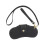 Sunglasses Case with Organizer, Portable Snap Button with Wrist Strap Neck Strap Black 1