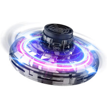 Mini Drone Toy, Hand-Operated UFO Spinner & Glowing Hover Ball – Christmas/Birthday Gift for Kids 8-13, Stress Relief & Classroom Prize