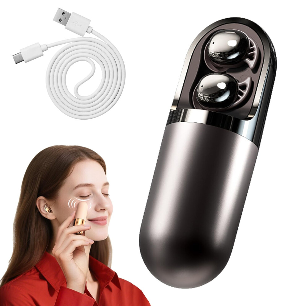 S13 Vibration Massage Bluetooth Headphones, Invisible For Side Sleepers, Bt 6.0, Waterproof, PortableâCompatible With Ios/Android Beige/Purple/Black 9340959239597