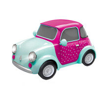 Op afstand bestuurbare auto's voor kinderen van 3-4 jaar, RC-auto's in de vorm van fruit met verlichting, speelgoedvoertuigen met 4 richtingen,