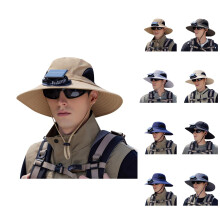 Pălărie pliabilă Boonie – Stil militar, cu bor larg, pălărie de soare pliabilă pentru bărbați și femei, protecție UV, călătorii,