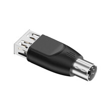 Adaptateur USB vers USB-A et Type-C mâle vers femelle pour souris, ordinateur portable et ordinateur de bureau, clavier et autres.