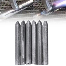 Baguettes de soudage basse température, électrodes en aluminium à fusion facile, âme fourrée pour Al/Cu/Fe/SS, lot de 6, 78 mm (3,07")