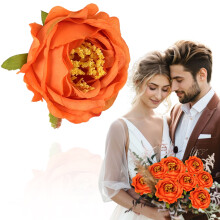 Tête de pivoine artificielle, bouquet de pivoines pour compositions florales, bouquet de mariée, centre de table, couronne, décoration intérieure