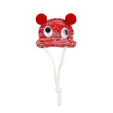Knit Hamster Hat Guinea Pigs Hat with Adjustable Strap Lightweight Soft Comfortable Knitted Tiny Hat for Hamster